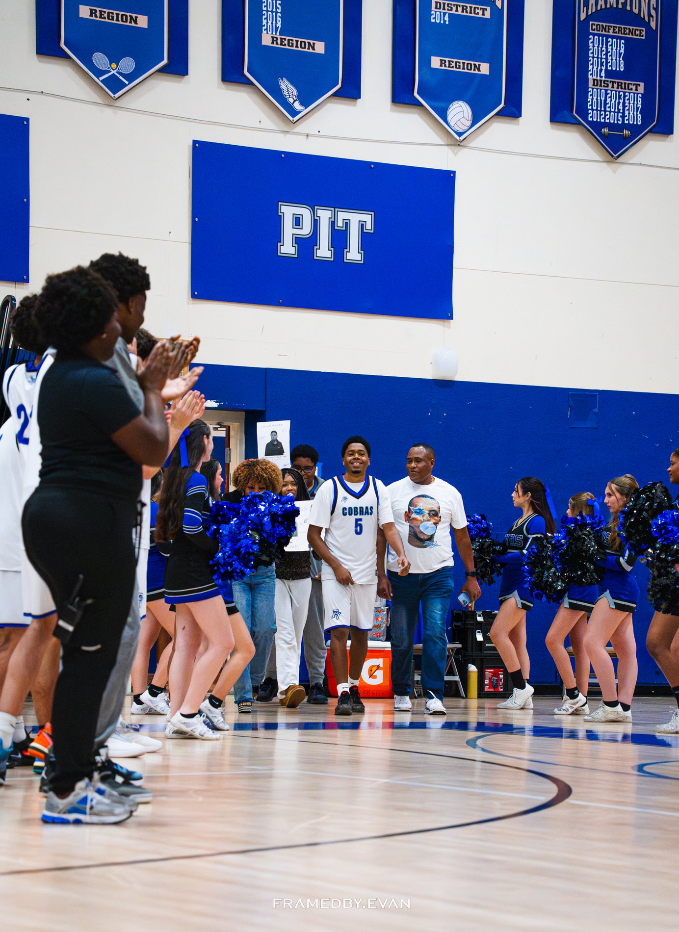 (SENIOR NIGHT) PARK VISTA BASKETBALL